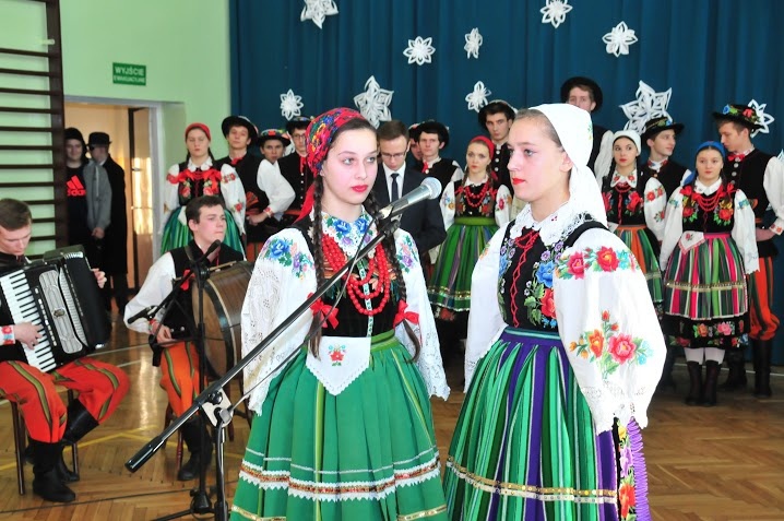 Jasełka w szkole na łowickim Blichu