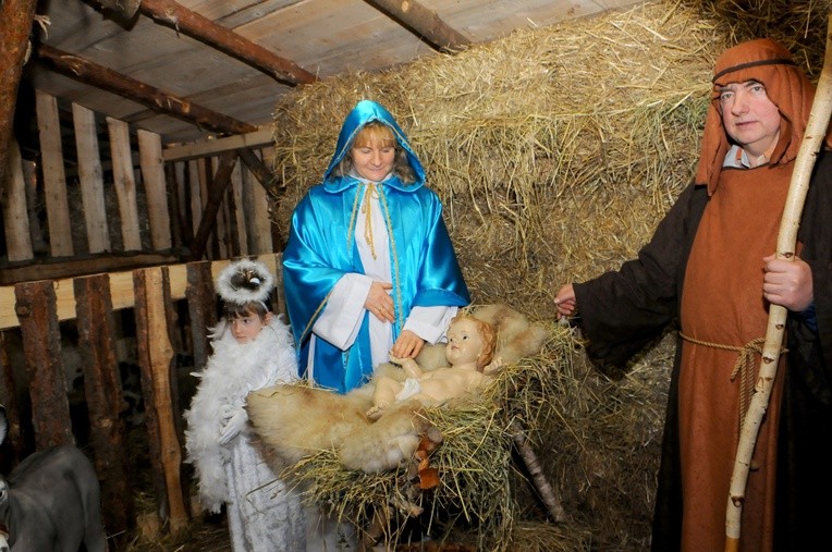 Żywa szopka w Gdowie