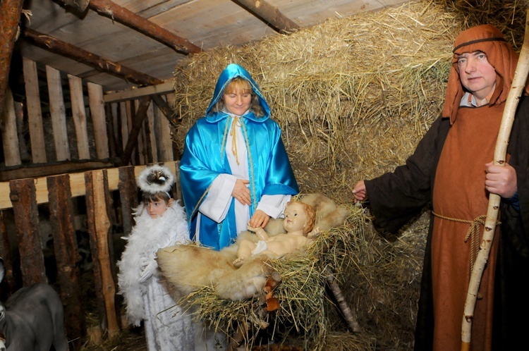 Żywa szopka w Gdowie