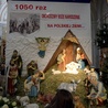 Tegoroczna szopka w kolegiacie pw. św. Bartłomieja w Opocznie przypomina o 1050. rocznicy chrztu Polski