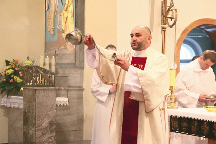 Marek Czogalik w dniu święceń diakonatu