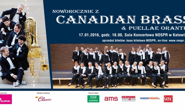 Canadian Brass i Puellae Orantes, Katowice, 17 stycznia