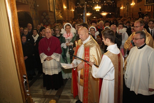 Znaki Bożego Miłosierdzia w konkatedrze w Żywcu