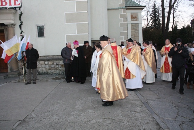 Znaki Bożego Miłosierdzia w konkatedrze w Żywcu