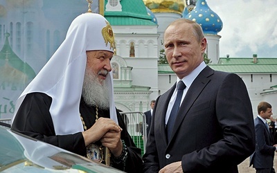 Patriarcha Cyryl i Władimir Putin razem występują w obronie dyskryminowanego ich zdaniem Ukraińskiego Kościoła Prawosławnego, wiernego Patriarchatowi Moskiewskiemu