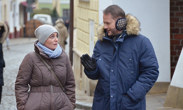 W Sandomierzu nagrywano kolejne sceny znanego serialu