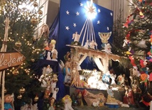 Szopka w kościele par. w Luszowicach