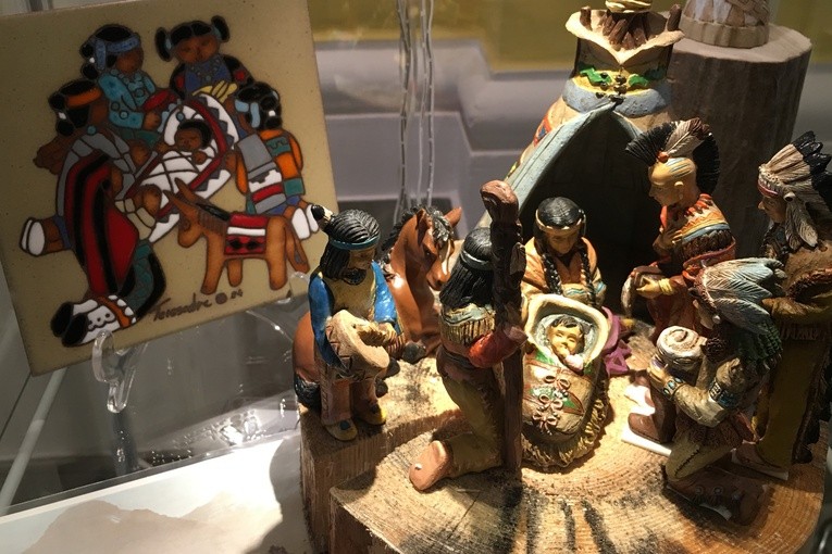 Miniaturowe szopki Jerzego Knapika