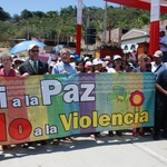 Marsz dla pokoju w Pariacoto