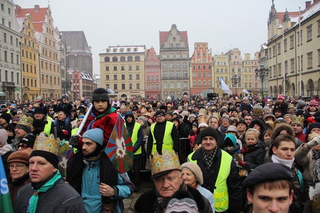 Orszak Trzech Króli 2016 we Wrocławiu