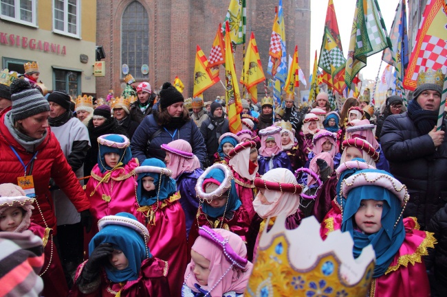 Orszak Trzech Króli w Gdańsku 