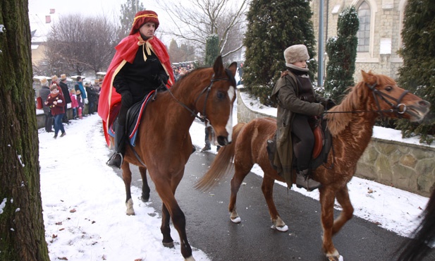 Orszak Trzech Króli w Porąbce