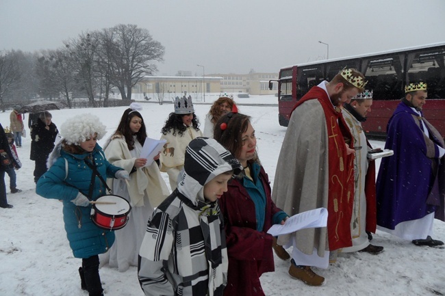 Orszak Trzech Króli 2016 w Miękini