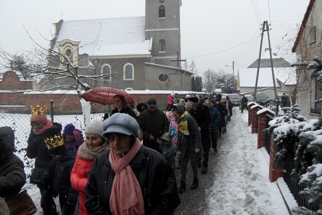 Orszak Trzech Króli 2016 w Miękini