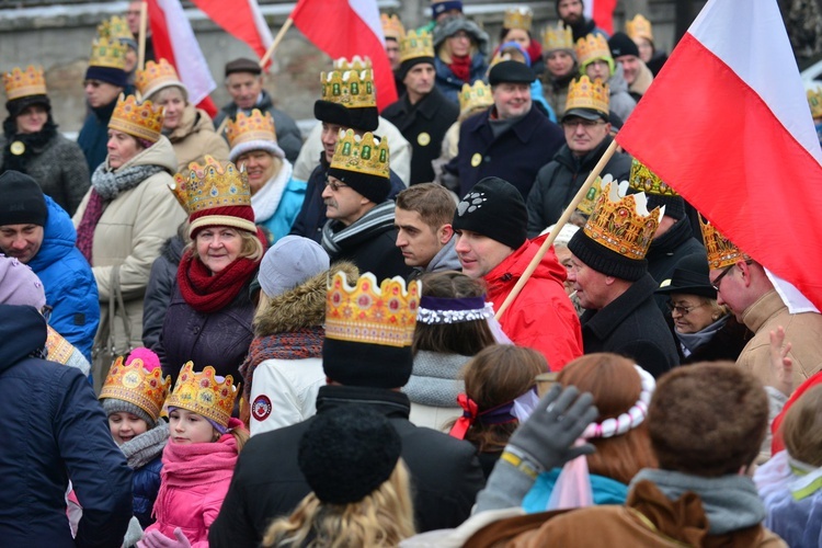 Orszak w Świdnicy - pierwszy Król