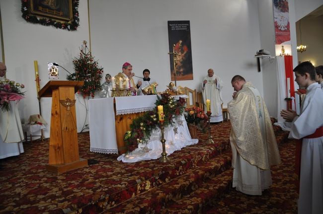 Misjonarza pobłogosławił bp K. Nitkieiwcz