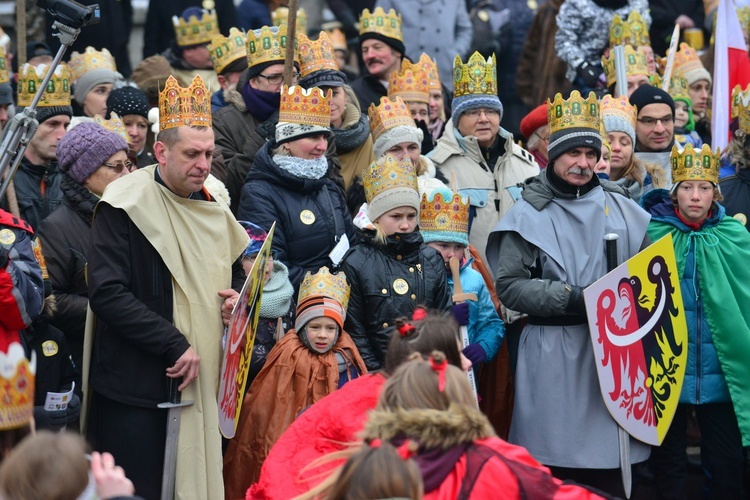 Orszak w Świdnicy - drugi Król