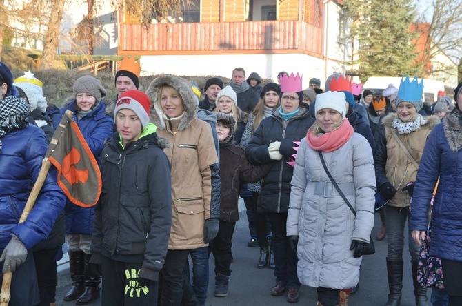 Orszak Trzech Króli w Sławsku