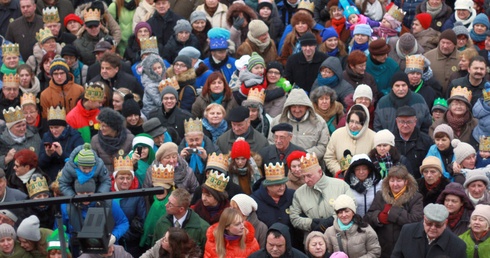 Święta radość na ulicach miasta