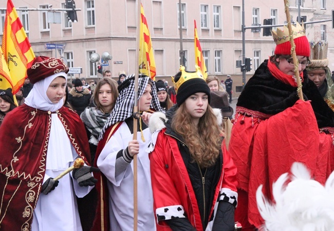 Orszak Trzech Króli 2016 w Oławie