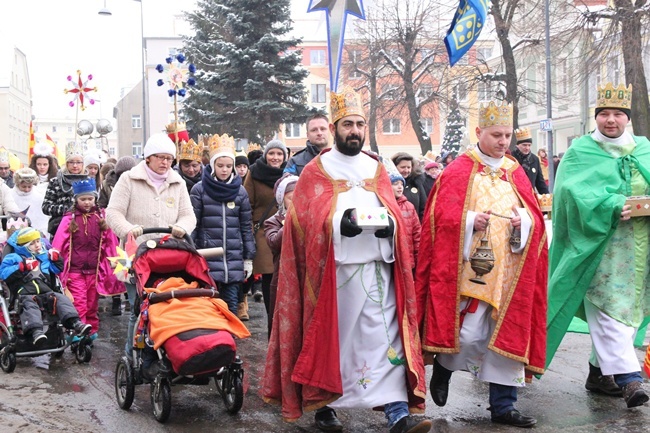Orszak Trzech Króli 2016 w Oławie