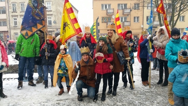 Orszak Trzech Króli 2016 w Oleśnicy