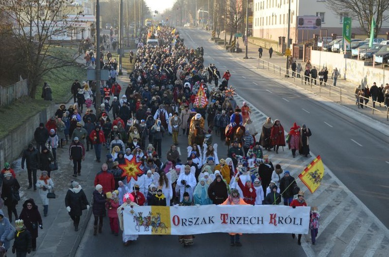 Orszak Trzech Króli w Słupsku