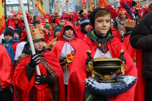 Orszak Trzech Króli 2016 w Katowicach, cz. 1