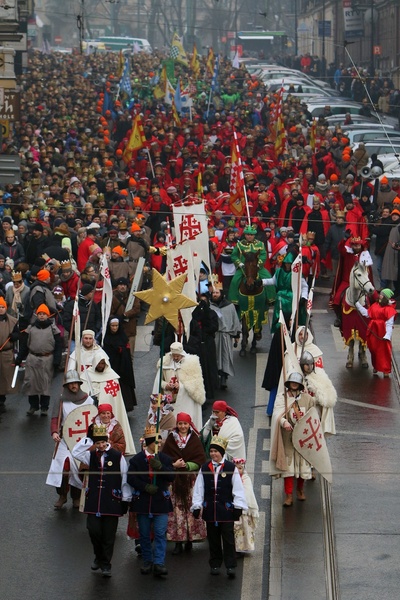 Orszak Trzech Króli 2016 w Katowicach, cz. 1