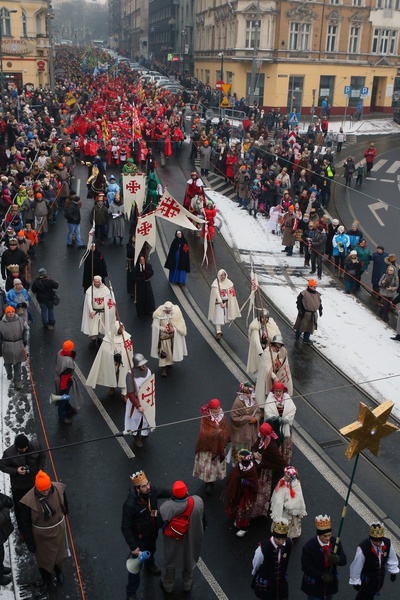 Orszak Trzech Króli 2016 w Katowicach, cz. 1