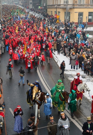 Orszak Trzech Króli 2016 w Katowicach, cz. 1