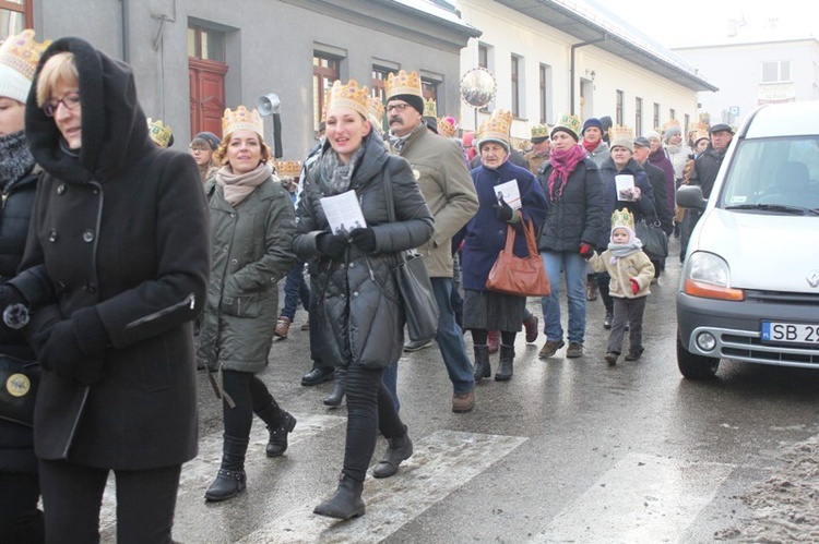 Orszak Trzech Króli w Bielsku-Białej - na trasie AD 2016