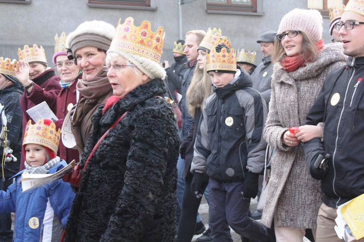 Orszak Trzech Króli w Bielsku-Białej - na trasie AD 2016