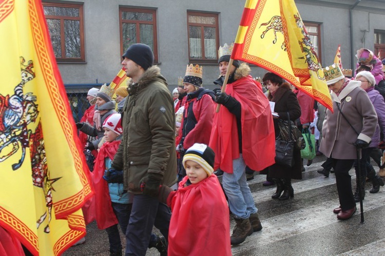 Orszak Trzech Króli w Bielsku-Białej - na trasie AD 2016