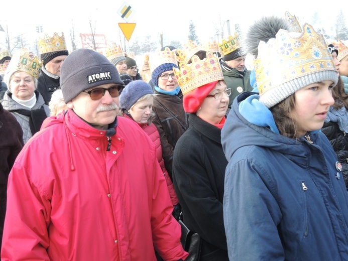 Orszak Trzech Króli w Bielsku-Białej - na trasie AD 2016