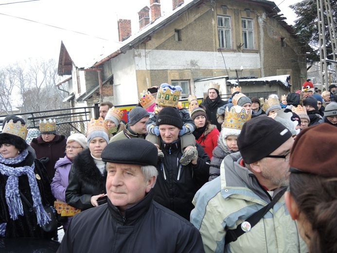 Orszak Trzech Króli w Bielsku-Białej - na trasie AD 2016