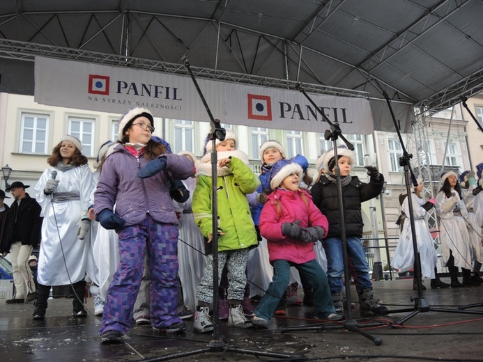 Orszak Trzech Króli w Bielsku-Białej AD 2016 - u celu, na rynku