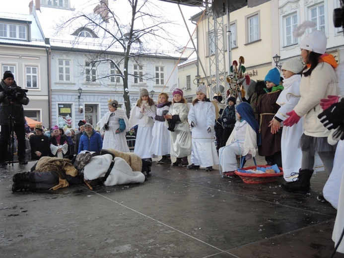 Orszak Trzech Króli w Bielsku-Białej AD 2016 - u celu, na rynku