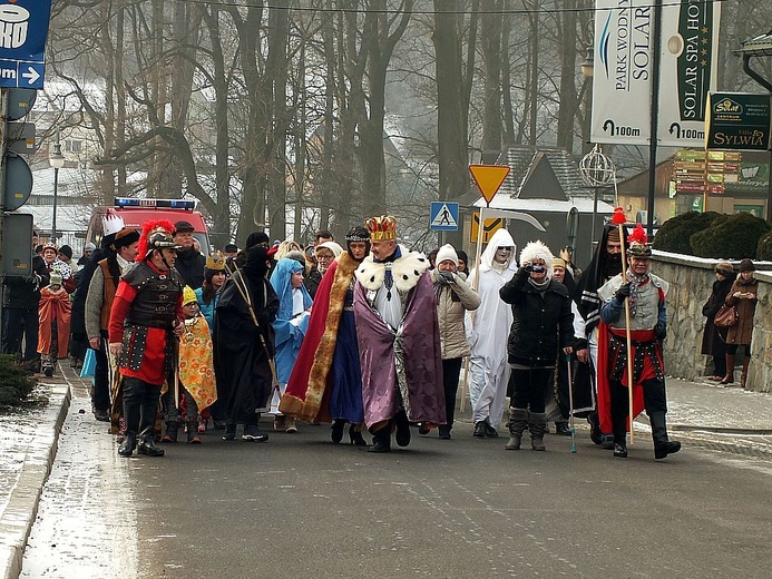 Orszak Trzech Króli w Szczawnicy