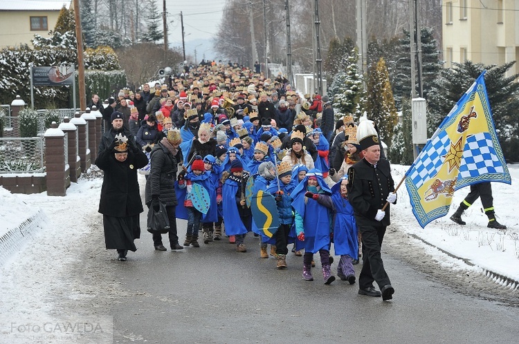 Orszak Trzech Króli 2016 w Turzy Śląskiej