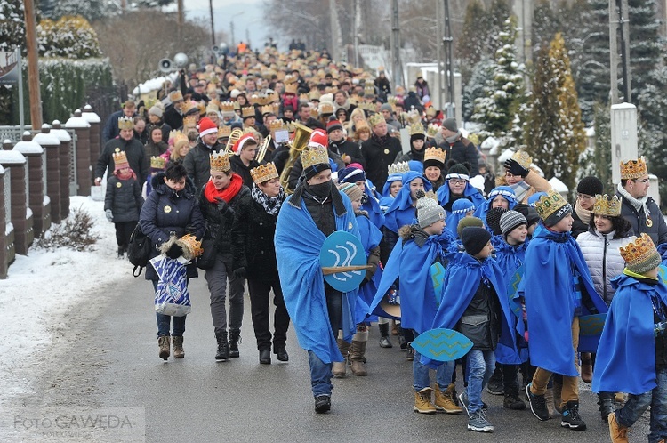 Orszak Trzech Króli 2016 w Turzy Śląskiej