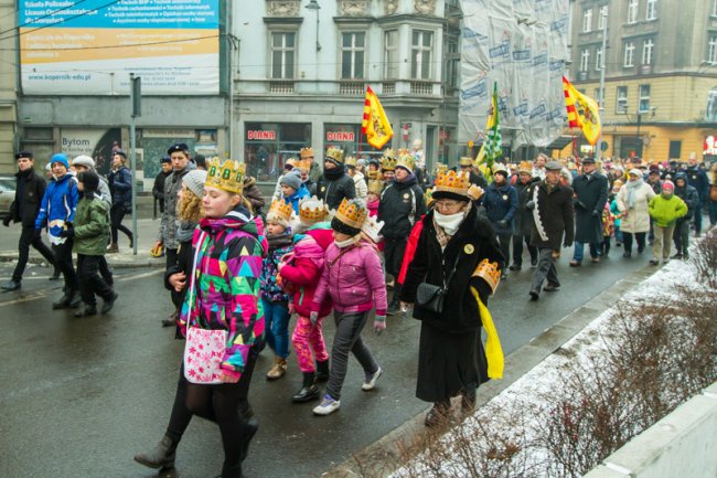 Orszak Trzech Króli 2016 w Bytomiu