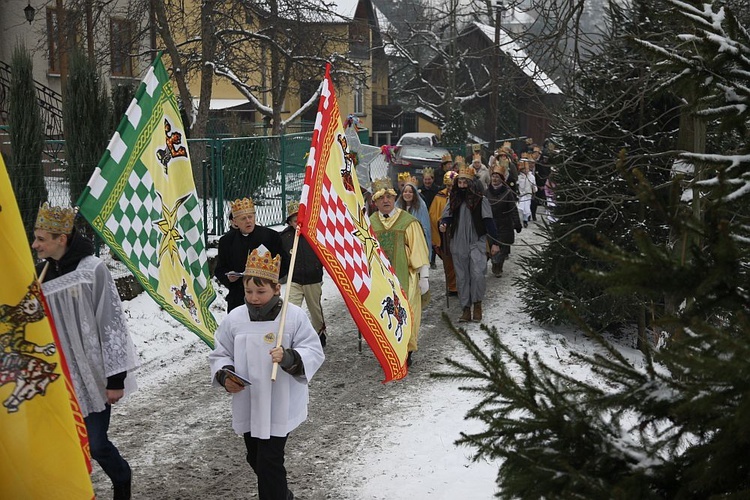 Pierwszy Orszak Trzech Króli we Włosienicy