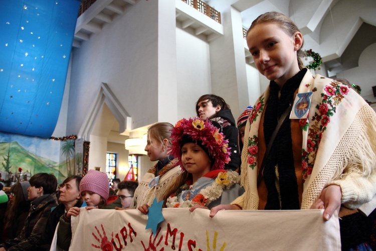 Kolędnicy misyjni w Wadowicach