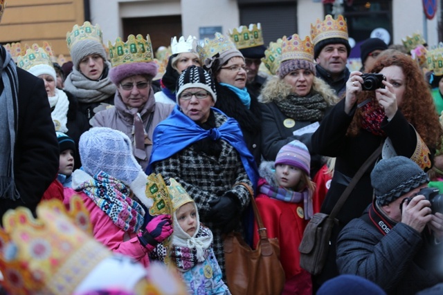 Orszak Trzech Króli 2016 w Skoczowie