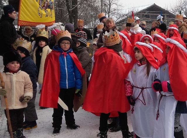 Orszak Trzech Króli 2016 w Zabrzegu