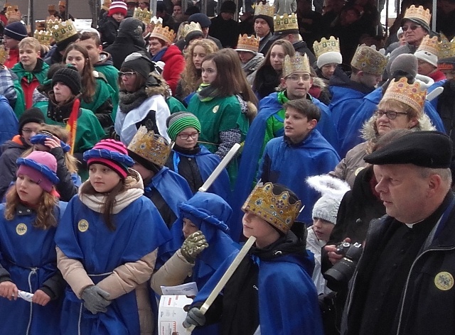 Orszak Trzech Króli 2016 w Zabrzegu