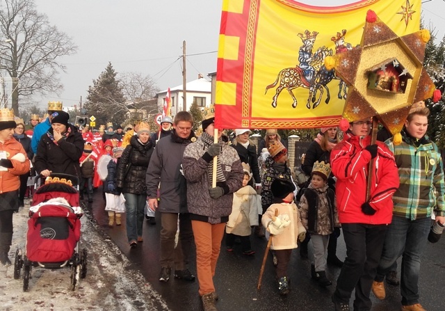 Orszak Trzech Króli 2016 w Zabrzegu