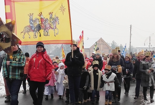 Orszak Trzech Króli 2016 w Zabrzegu