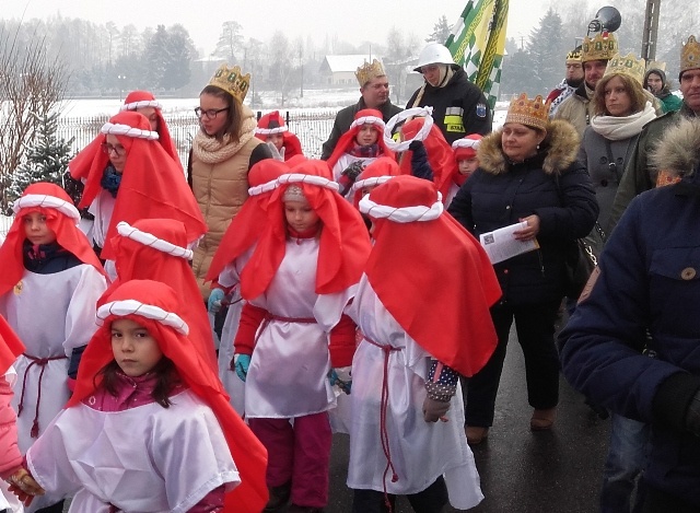 Orszak Trzech Króli 2016 w Zabrzegu